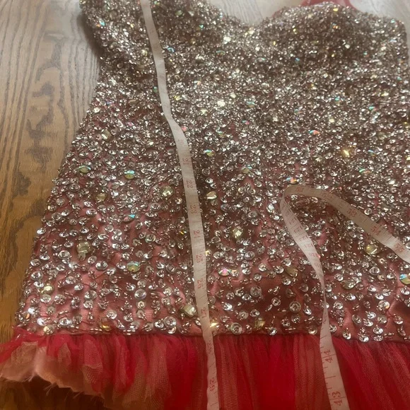 Sherri Hill Vintage Prom Dress Top For Replacement Skirt Jeweled Beaded Bodice - Picture 4 of 10